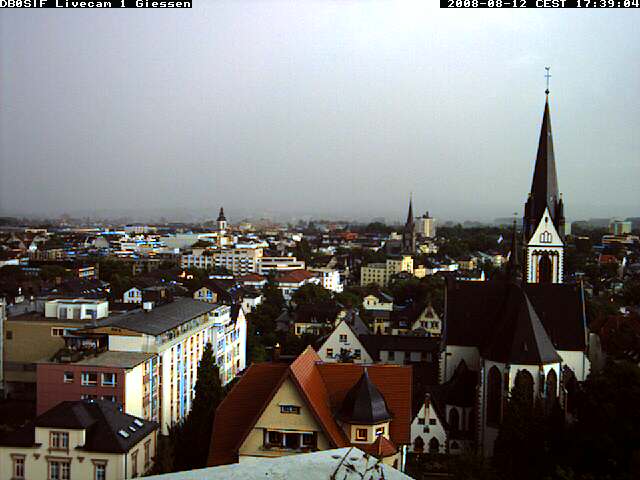 Gießen Webcam 17:40 MESZ