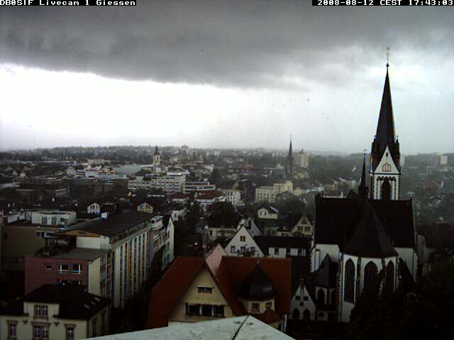 Gie&szlig;en Webcam 17:44 MESZ