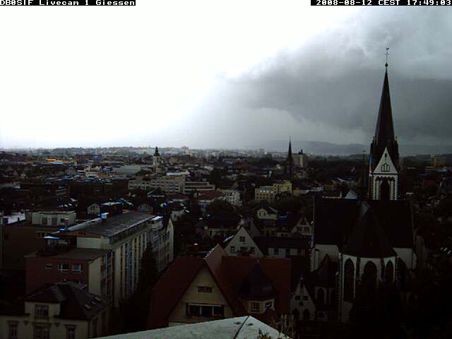 Gießen Webcam 17:50 MESZ