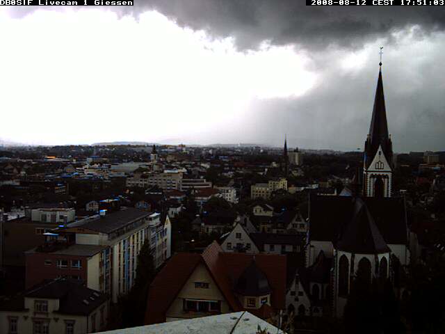 Gie&szlig;en Webcam 17:52 MESZ