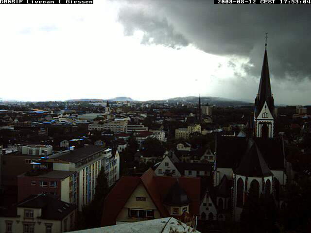 Gie&szlig;en Webcam 17:54 MESZ