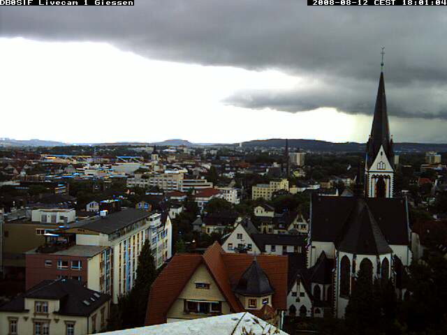Gießen Webcam 18:02 MESZ