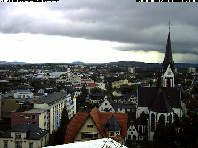 Gie&szlig;en Webcam 18:04 MESZ