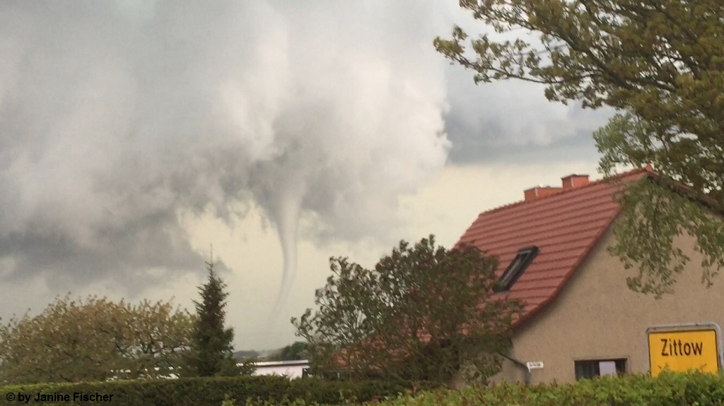 Tornado bei Schwerin am 05.05.2015
