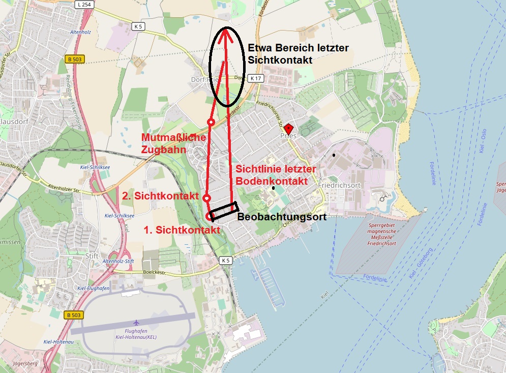 Kiel-Pries Karte 1